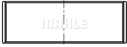 Connecting rod bearing - rod, vw