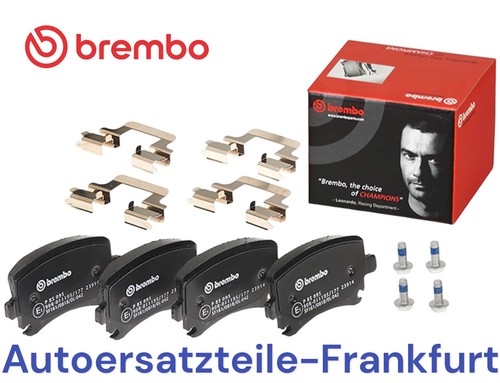 Brembo rear brake pads audi - brembo,