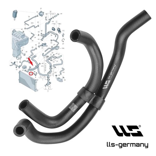 Radiator hose for - radiator, cordoba