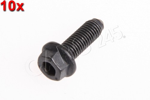 10x genuine audi hexagon - genuine,